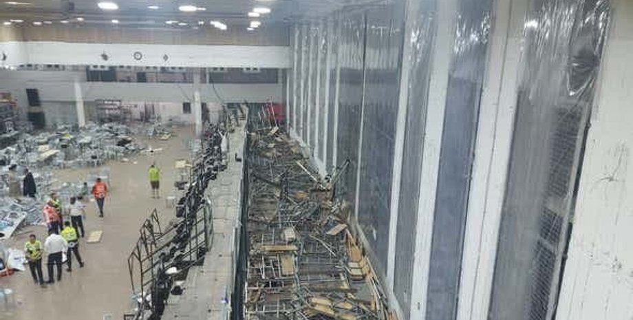 израиль, синагога, обрушение, погибшие