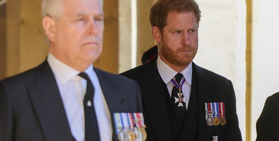 принц эндрю и принц гарри, британский королевский дом, монархия, престолонаследники, преемники короля