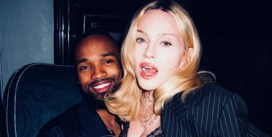 Мадонна та Акім Морріс Мадонна та Акім Морріс