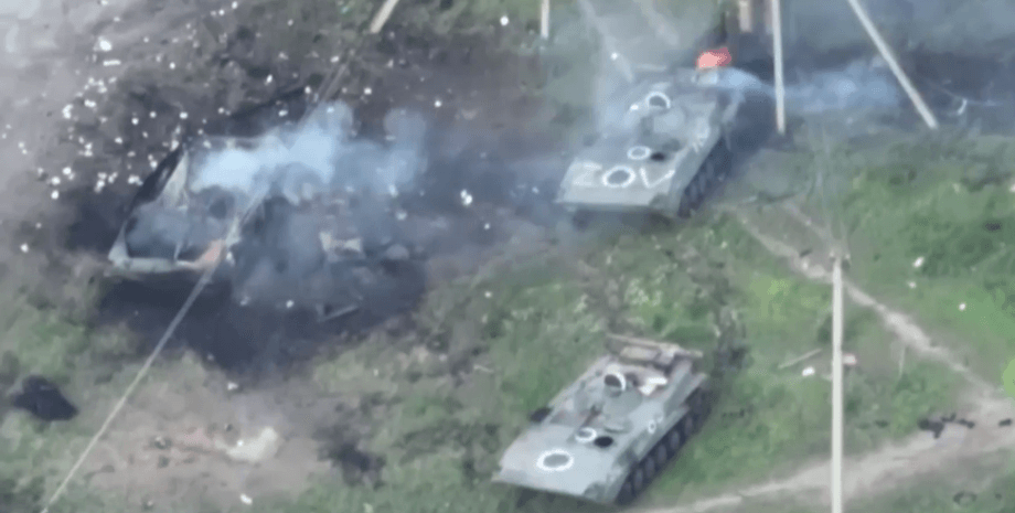 уничтоженые танков, война в Украине,
