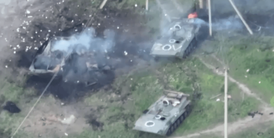 уничтоженые танков, война в Украине,
