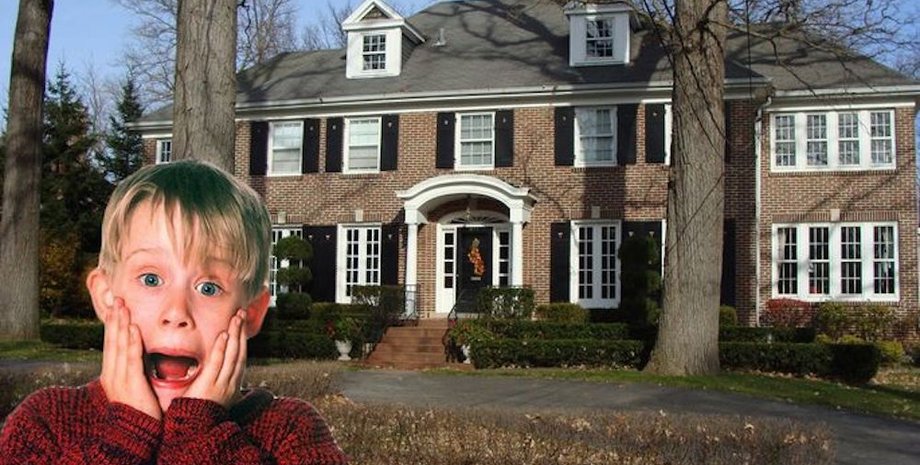 Маєток з фільму "Сам удома", сам удома особняк, кевін маккалістер, маколей калкін, сам удома фільм