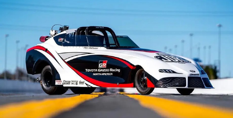 Toyota, Toyota GR Supra, Драг-рейсинг, Драгстер, Гонки, Авто, Автомобили, Фото, Видео, Дети, Соревнования