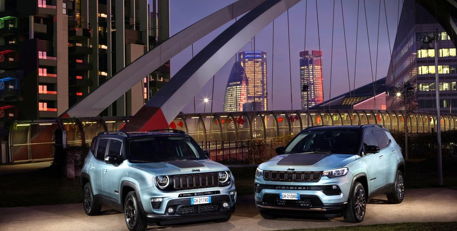 Гибридные кроссоверы Jeep, Jeep Compass, Jeep Renegade, кроссоверы Jeep