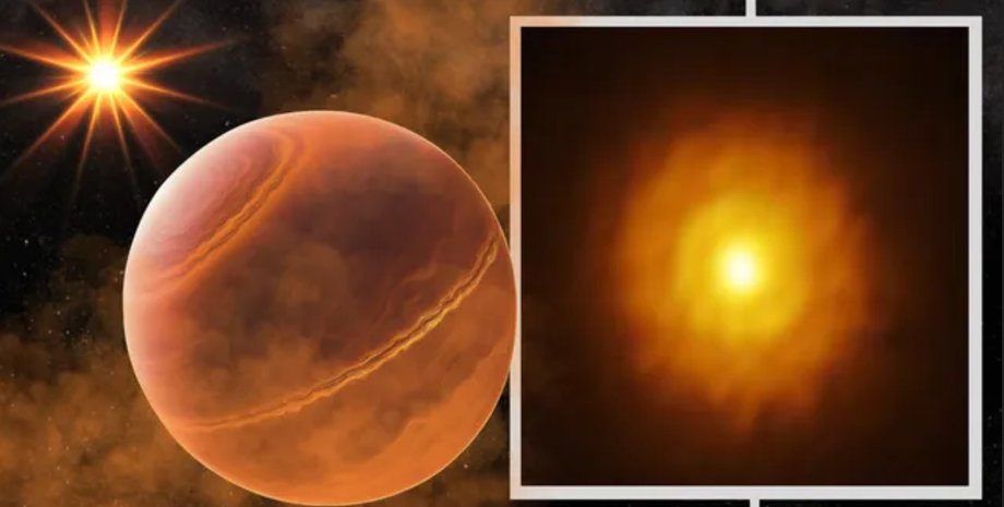 планета звезда MP Mus