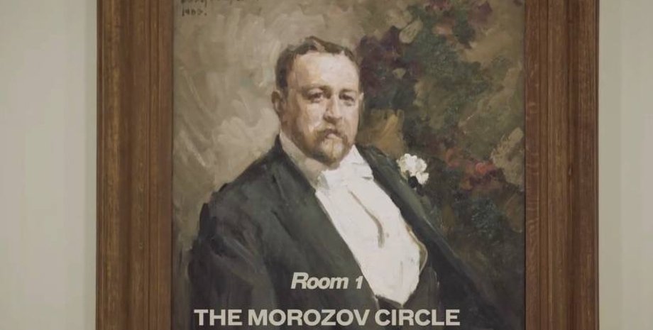 Скріншот відео виставки "Колекція Морозових. Ікони сучасного мистецтва"