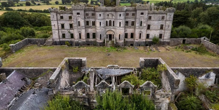 Замок Далкухарран в Шотландии, заброшенные замки, недвижимость, упадок