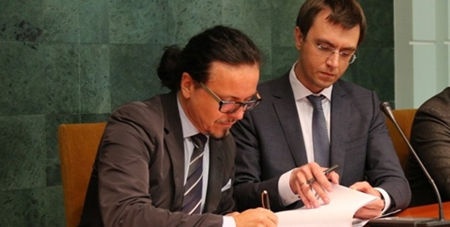 Войцех Балчун и Владимир Омелян / Фото: mtu.gov.ua