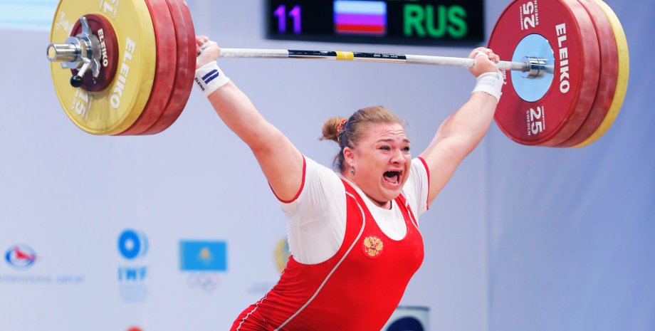 Российская тяжелоатлетка Татьяна Каширина / Фото: covsmo.ru