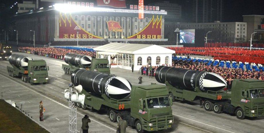 Оружие КНДР, парад в Пхеньяне, РФ КНДР, РФ оружие КНДР, Путин КНДР, Путин Ким Чен Ын, Путин закупка оружия, Путин война в Украине