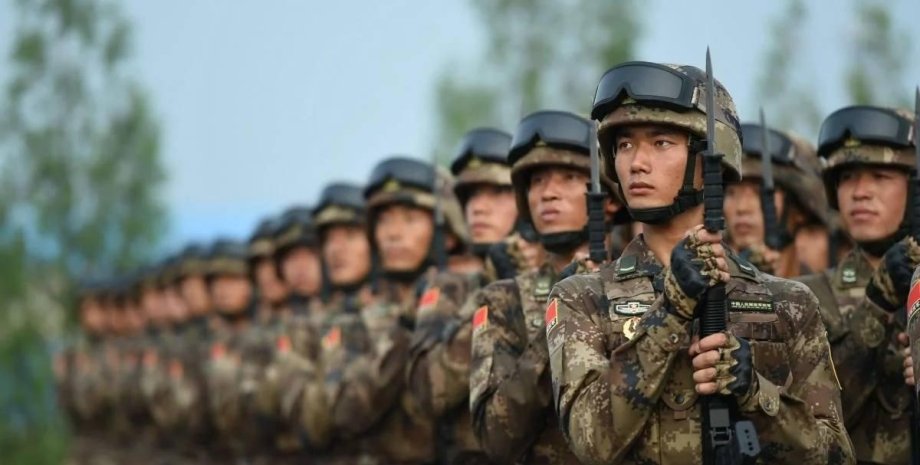Китайские военные, война, Китай, США