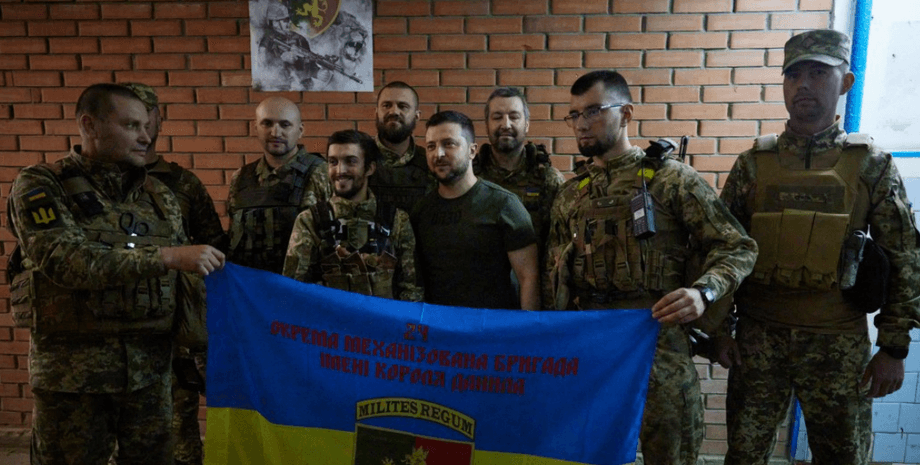 президент на фронте