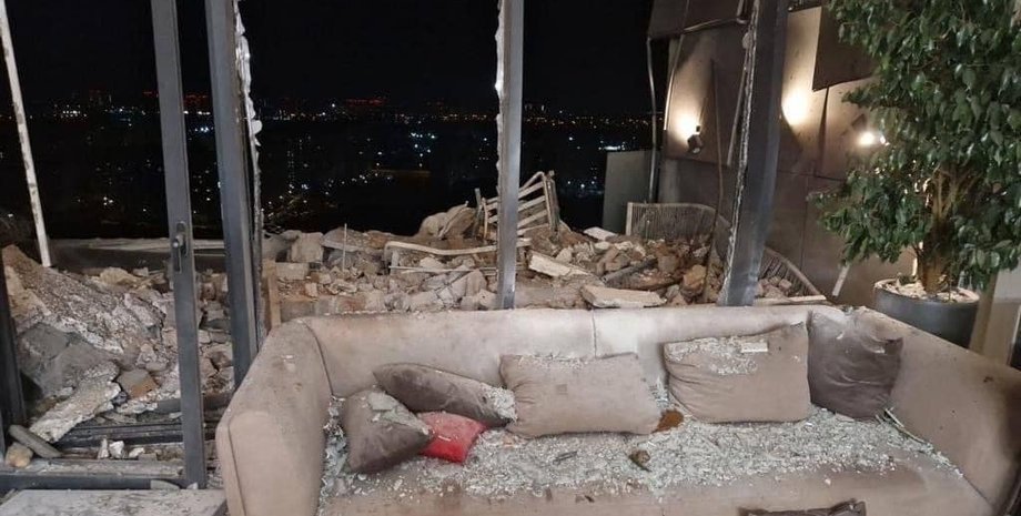 квартира, дрон, атака дрона