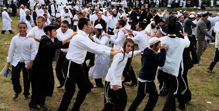 Хасиды в Умани / Фото: timer.od.ua