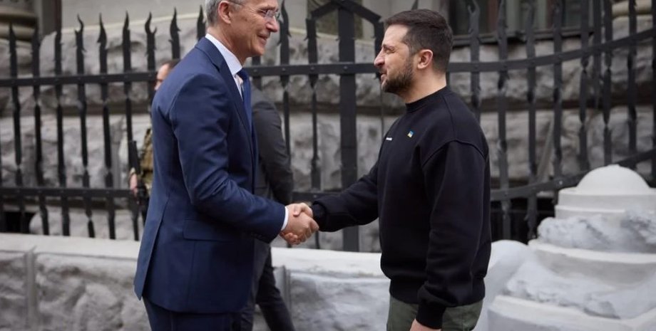 Встреча Зеленского и Столтенберга