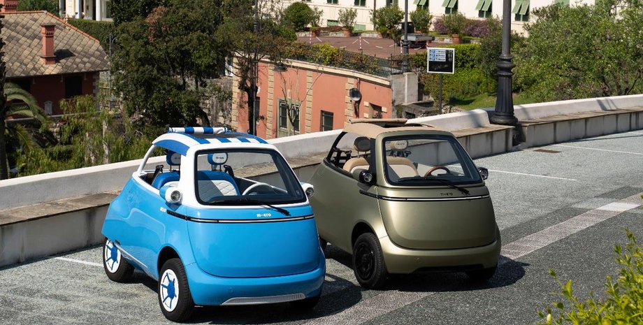 Microlino Spiaggina 2025, новий Microlino, електромобіль Microlino, BMW Isetta