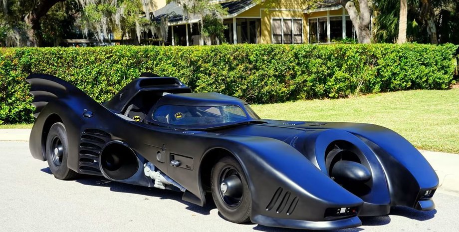 Бэтмобиль, Бэтмен, Авто, Автомобили, Супергерой, Аукцион, Продажа, Фото, Реплика, Копия