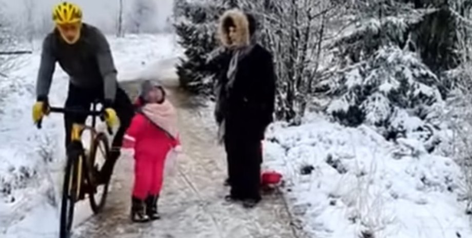 велосипедист, ребенок, ударил ребенка, бельгия