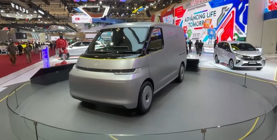 Daihatsu, Daihatsu Vizion-F, Фургон, Электрический фургон, Авто, Автомобили, Концепт-кар, Электромобили, Видео