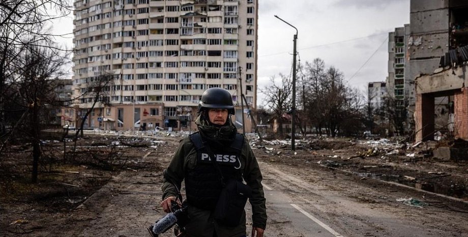 Дилан Коллинз, репортер AFP, Украина, война в Украине