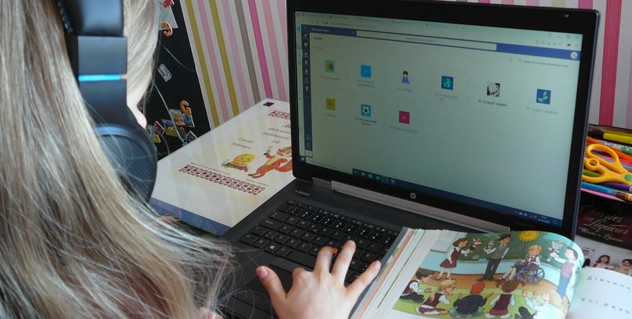 школьники, дистанционное обучение, Украина, социальная программа, помощь детям