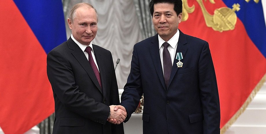 Лі Хуей, китайський представник, Володимир Путін, Путін, президент Росії, президент РФ