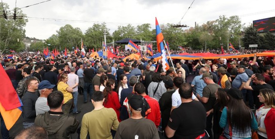 протести в вірменії, опозиція вірменія, єреван протести, протестуючі єреван