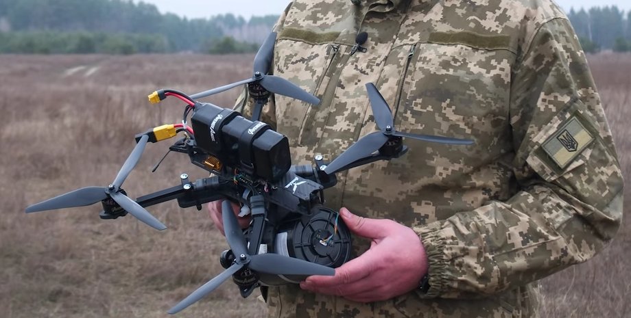 Дроны на оптоволокне