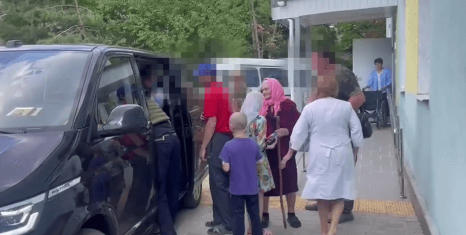 эвакуация мирных жителей