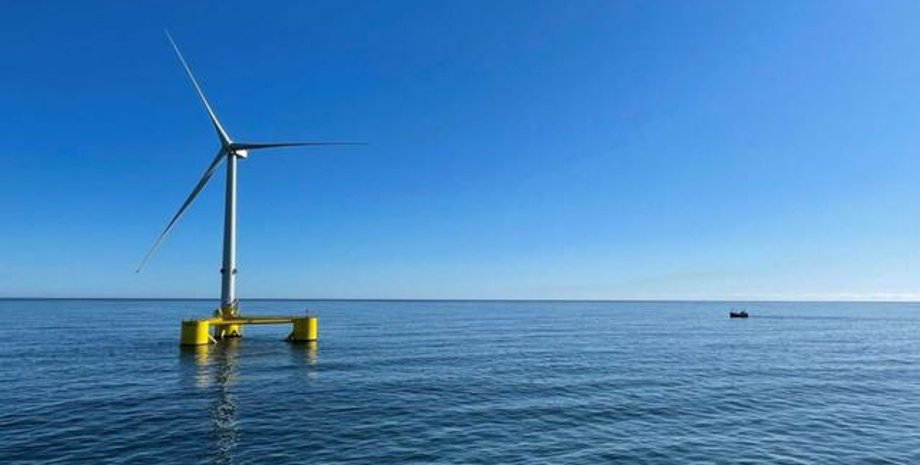 Ветроэлектростанция, морская ветряная электростанция, фото