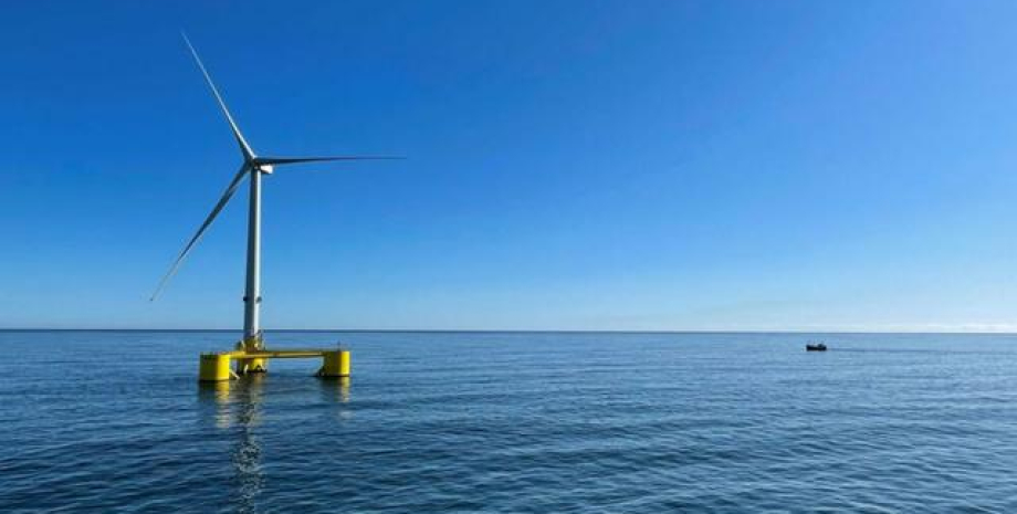 Ветроэлектростанция, морская ветряная электростанция, фото