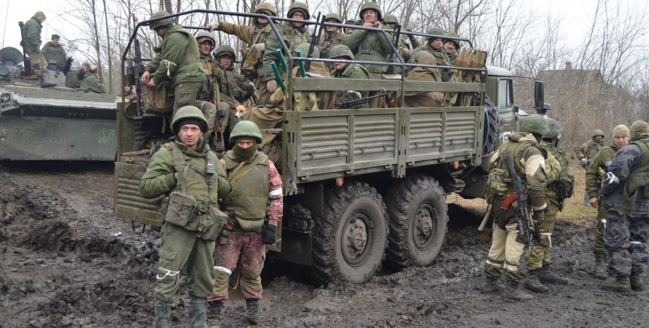 Вантажівка, ЗС РФ, солдати, техніка, транспорт, росіяни, війна в Україні