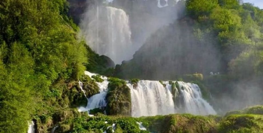 водоспад водоспад, римляни, інженерія, вода, річка, болото, каскад, Терні, центр, туристи, місто, Марморе, історія