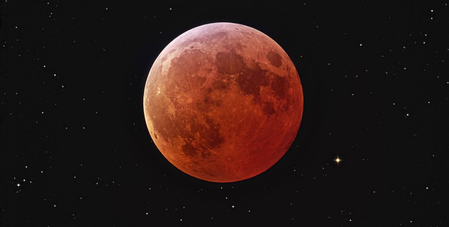 "Кровавая Луна" / Фото: NASA