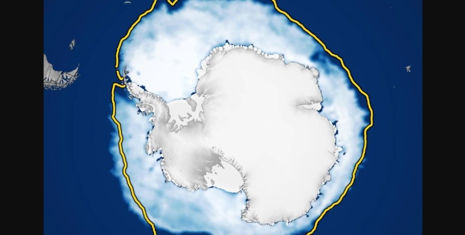 антарктида, морской лед