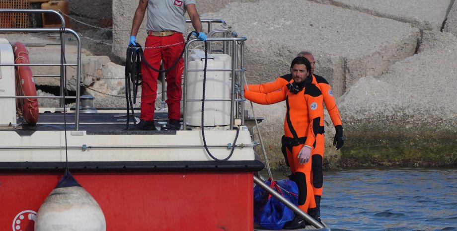 яхта Bayesian, аварія яхти