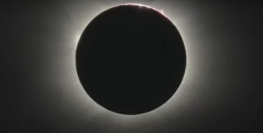 Затмение, солнечное затмение, видео, НАСА