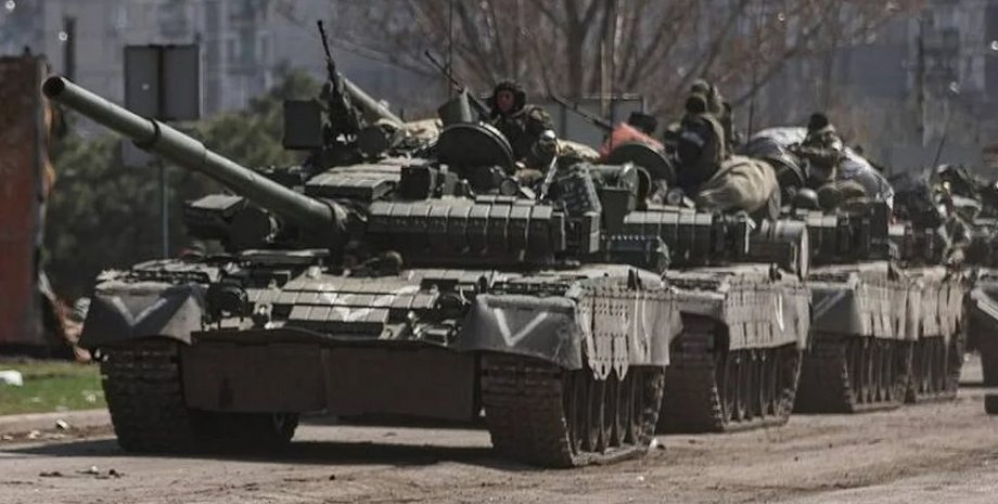 Російські танки в Україні