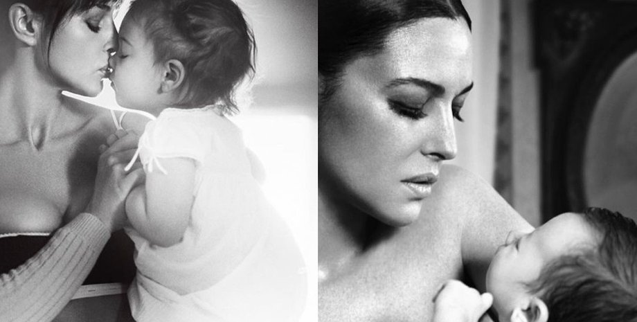 моника белуччи, дева кассель, леони кассель, архивные снимки