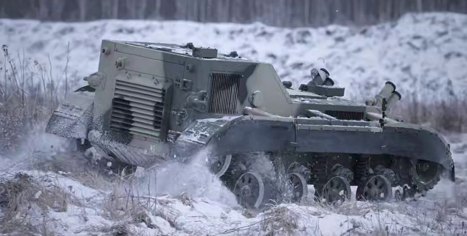 Наземный дрон "Каракал"