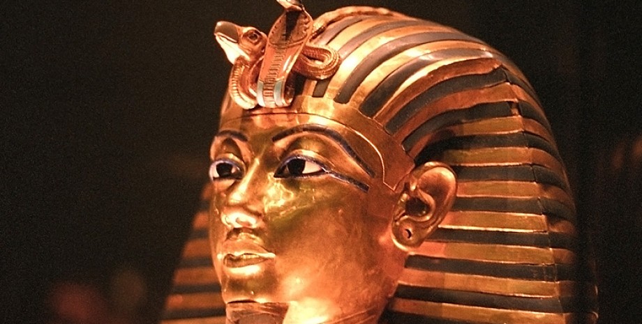погребальная маска, фараон Тутанхамон