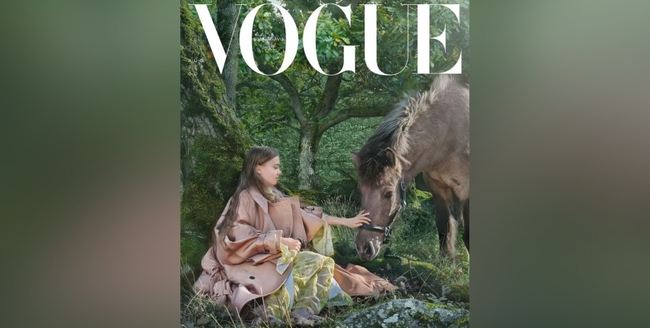 Грета Тунберг, фотосессия, Vogue Scandinavia
