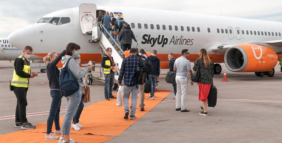 SkyUp, авіакомпанія, ПЛР-тест, іноземці, пасажири,