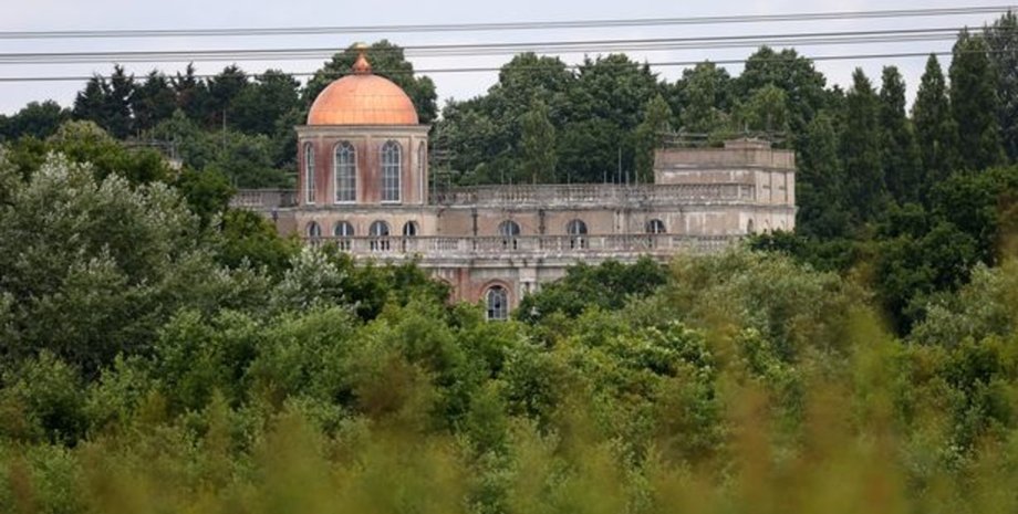 Дворец Гамильтон, роскошь, ставшая руинами, особняк, дорогой особняк, вложили миллионы, никто не живет, частный особняк, дворец