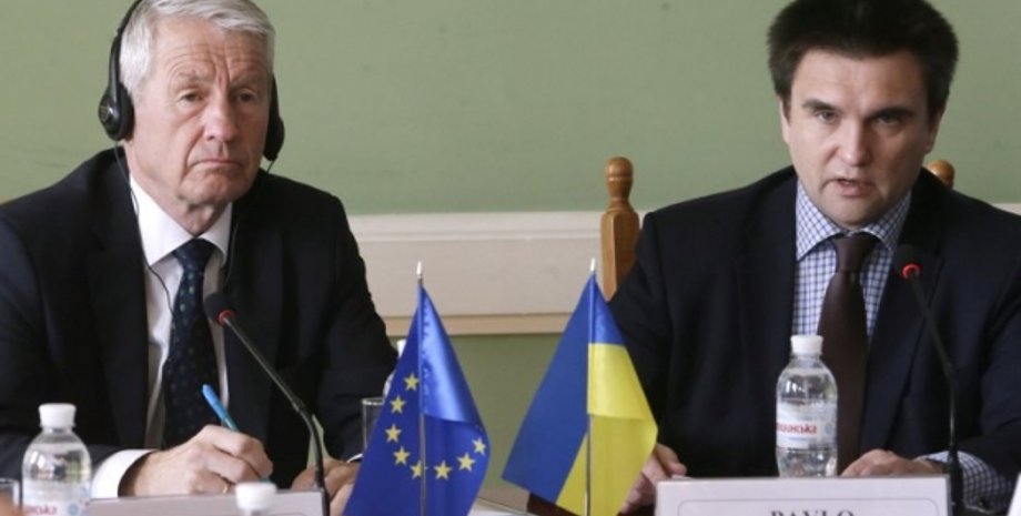 Турбьерн Ягланд и Павел Климкин / Фото: unian.net