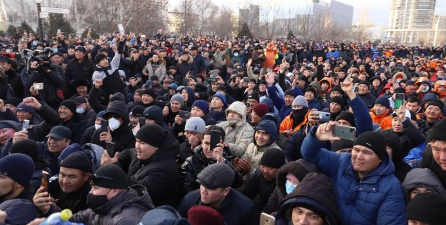 ситуація в казахстані, протести в казахстані, казахстан майдан, ціна газу в казахстані