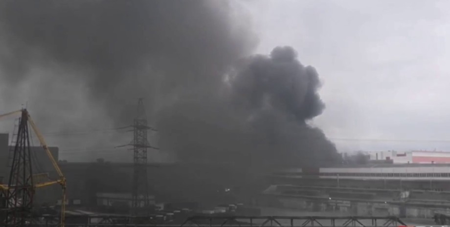 пожар на заводе "Ростсельмаш"