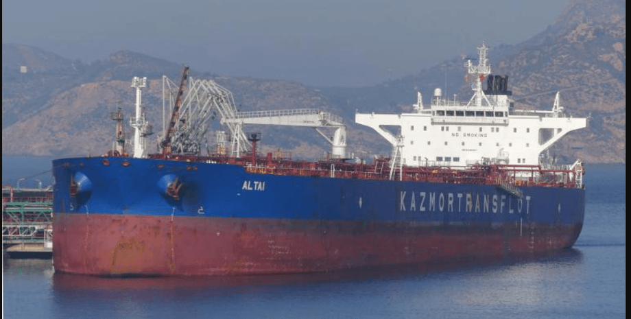 Нафтовий танкер РФ, танкер вивезення сирої нафти РФ, сира нафта РФ ембарго, Чорне море нафта РФ, РФ Новоросійськ нафта
