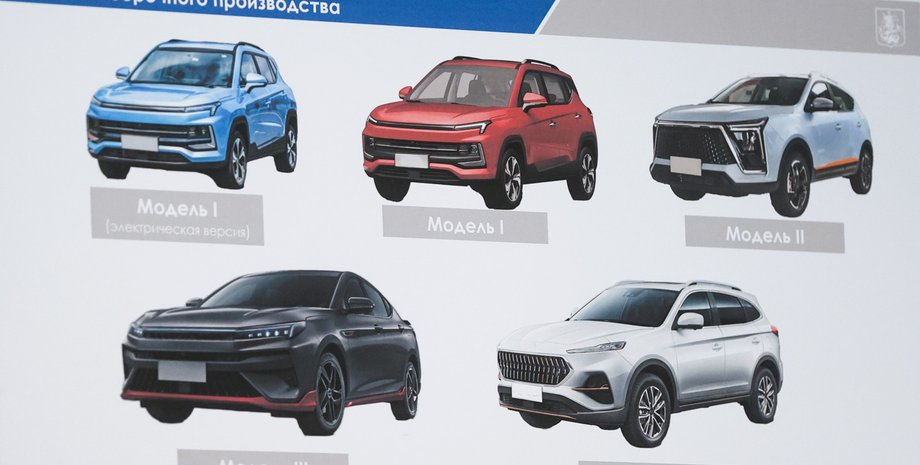 JAC JS4, JAC X6, JAC Sehol A5, JAC X7, новые Москвичи, автомобили Москвич, завод Москвич, новый Москвич