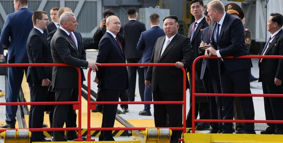 Владимир Путин и Ким Чен Ын